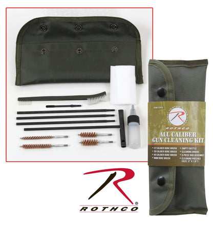 Rothco All Caliber Gun Cleaning Kit - Tactical Choice Plus