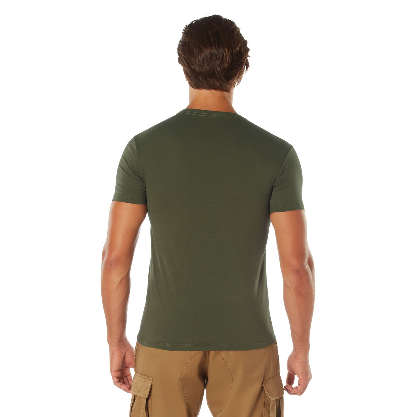 Distressed US Flag Athletic Fit T-Shirt