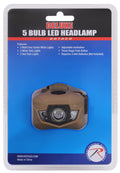 Rothco 5 Bulb LED Headlamp - Tactical Choice Plus