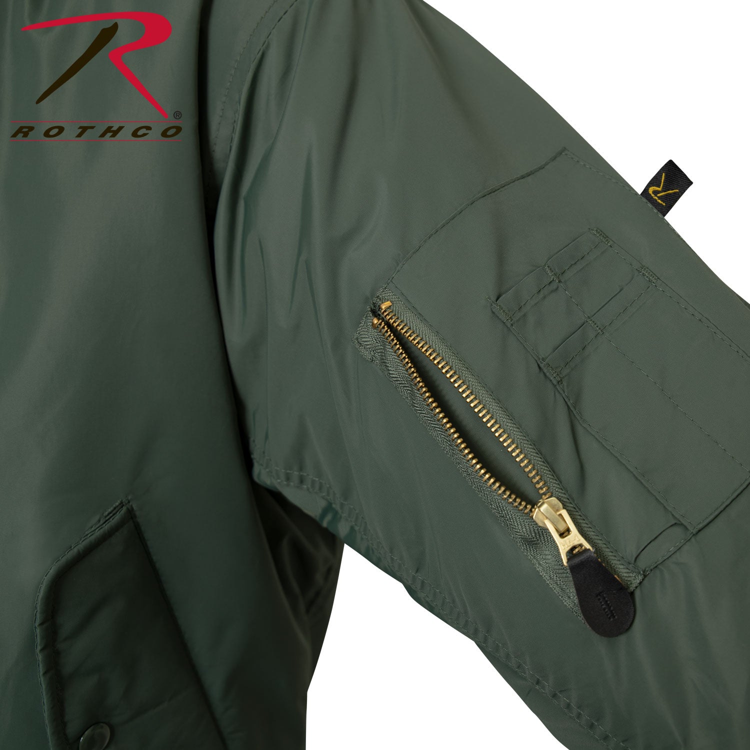 Rothco Enhanced Nylon MA-1 Flight Jacket - Tactical Choice Plus