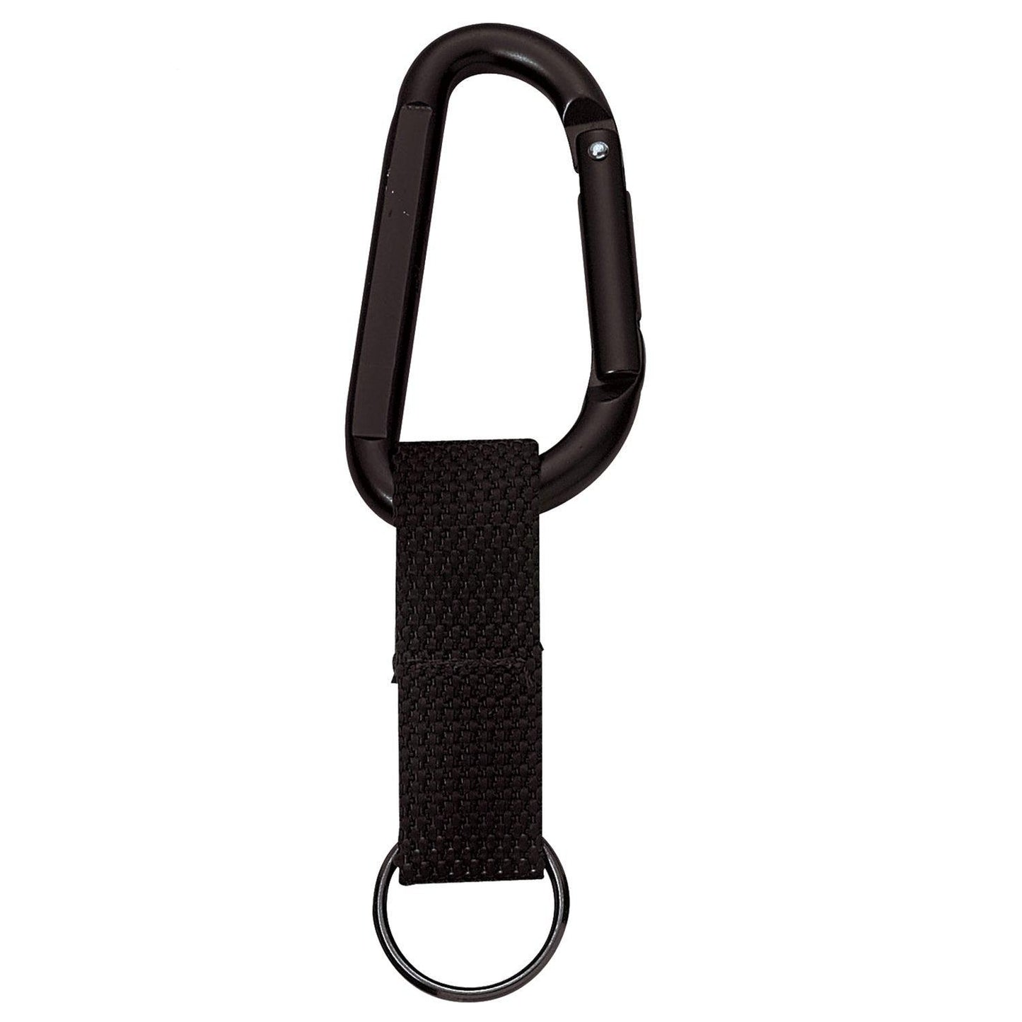 Jumbo 80MM Carabiner With Web Strap Key Ring - Tactical Choice Plus