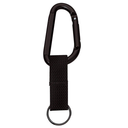 Jumbo 80MM Carabiner With Web Strap Key Ring - Tactical Choice Plus
