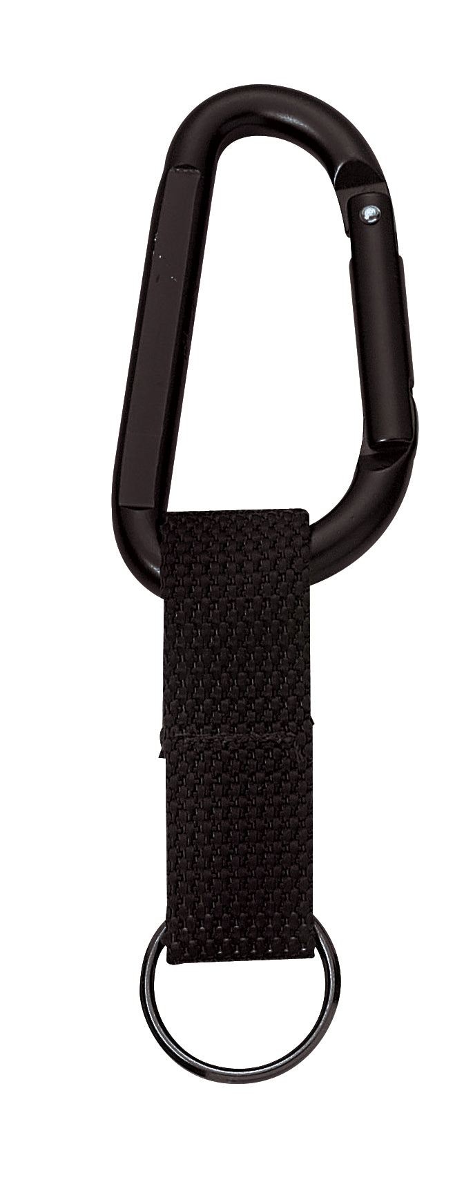 Jumbo 80MM Carabiner With Web Strap Key Ring - Tactical Choice Plus