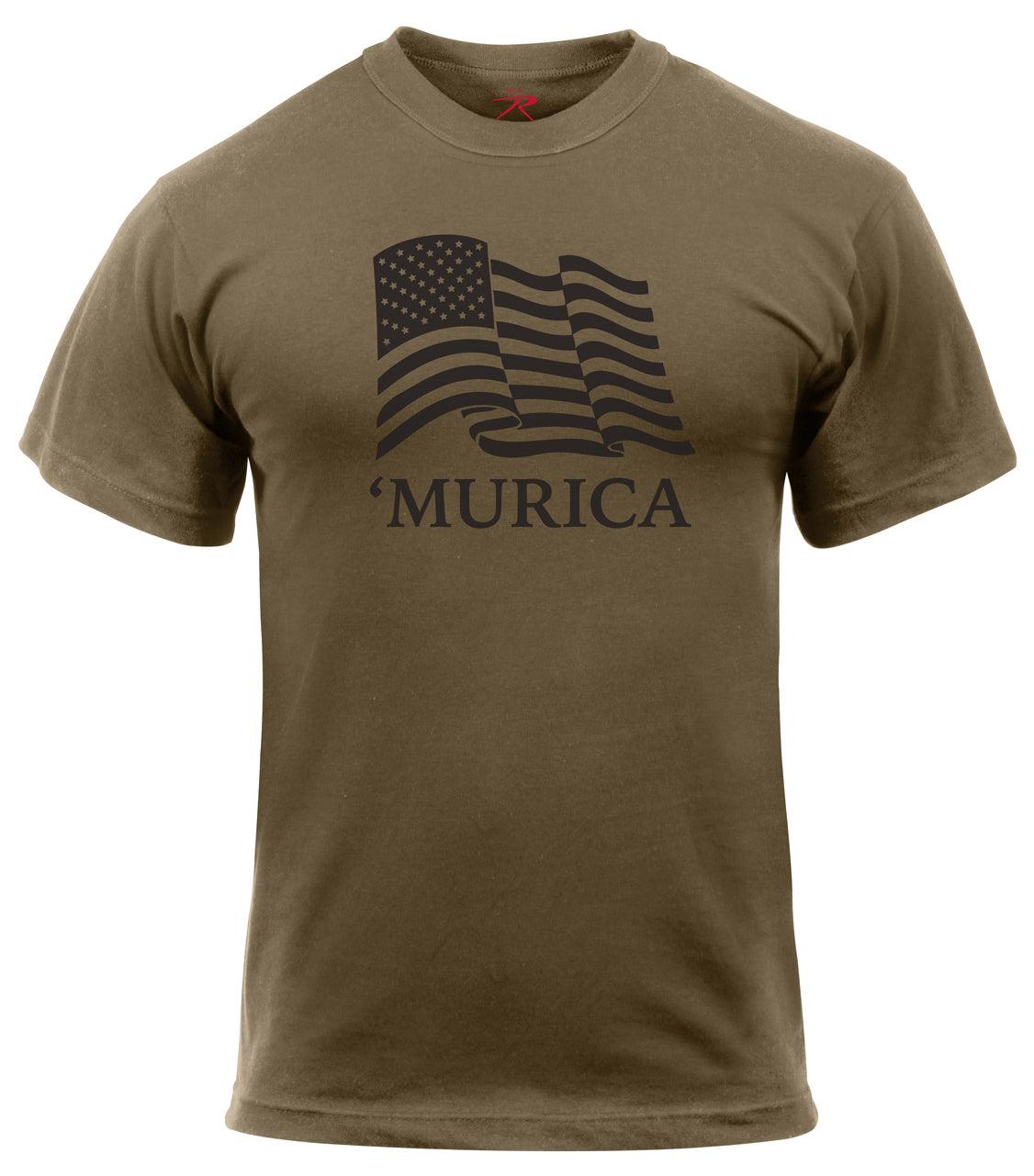 Rothco 'Murica US Flag T-Shirt - Tactical Choice Plus