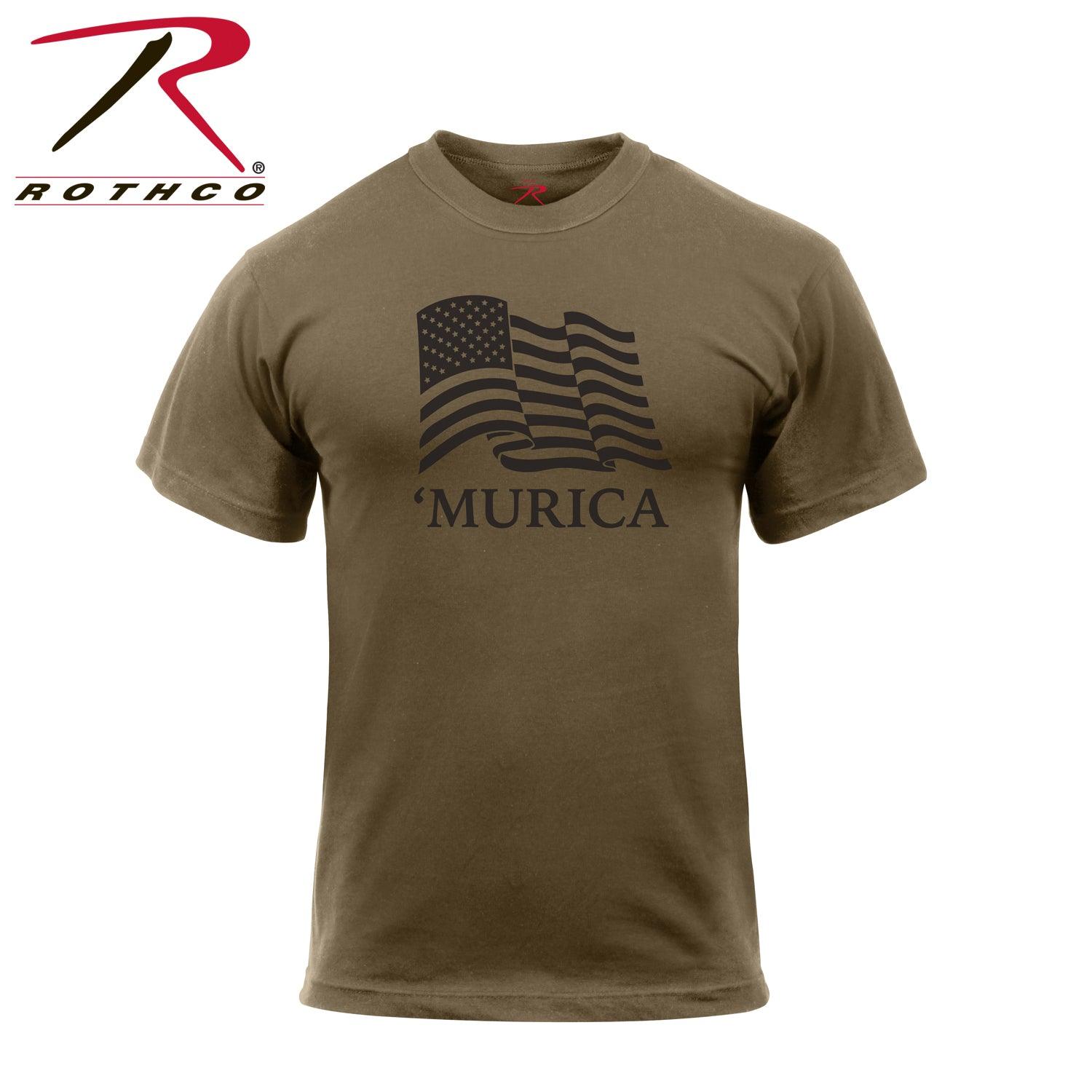 Rothco 'Murica US Flag T-Shirt - Tactical Choice Plus