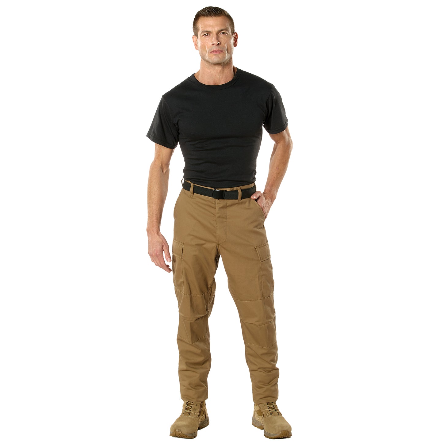 Relaxed Fit Zipper Fly BDU Pants