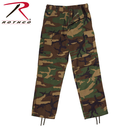 Relaxed Fit Zipper Fly BDU Pants