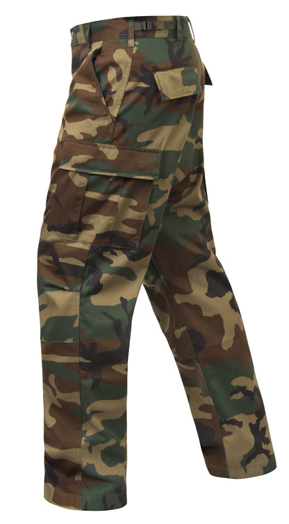 Relaxed Fit Zipper Fly BDU Pants
