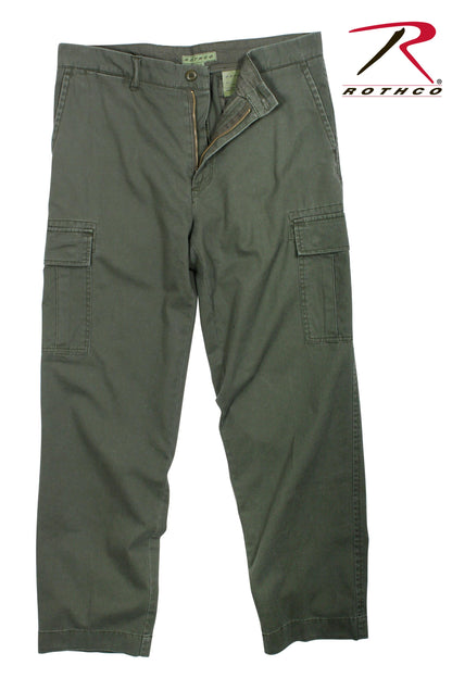 Relaxed Fit Zipper Fly BDU Pants