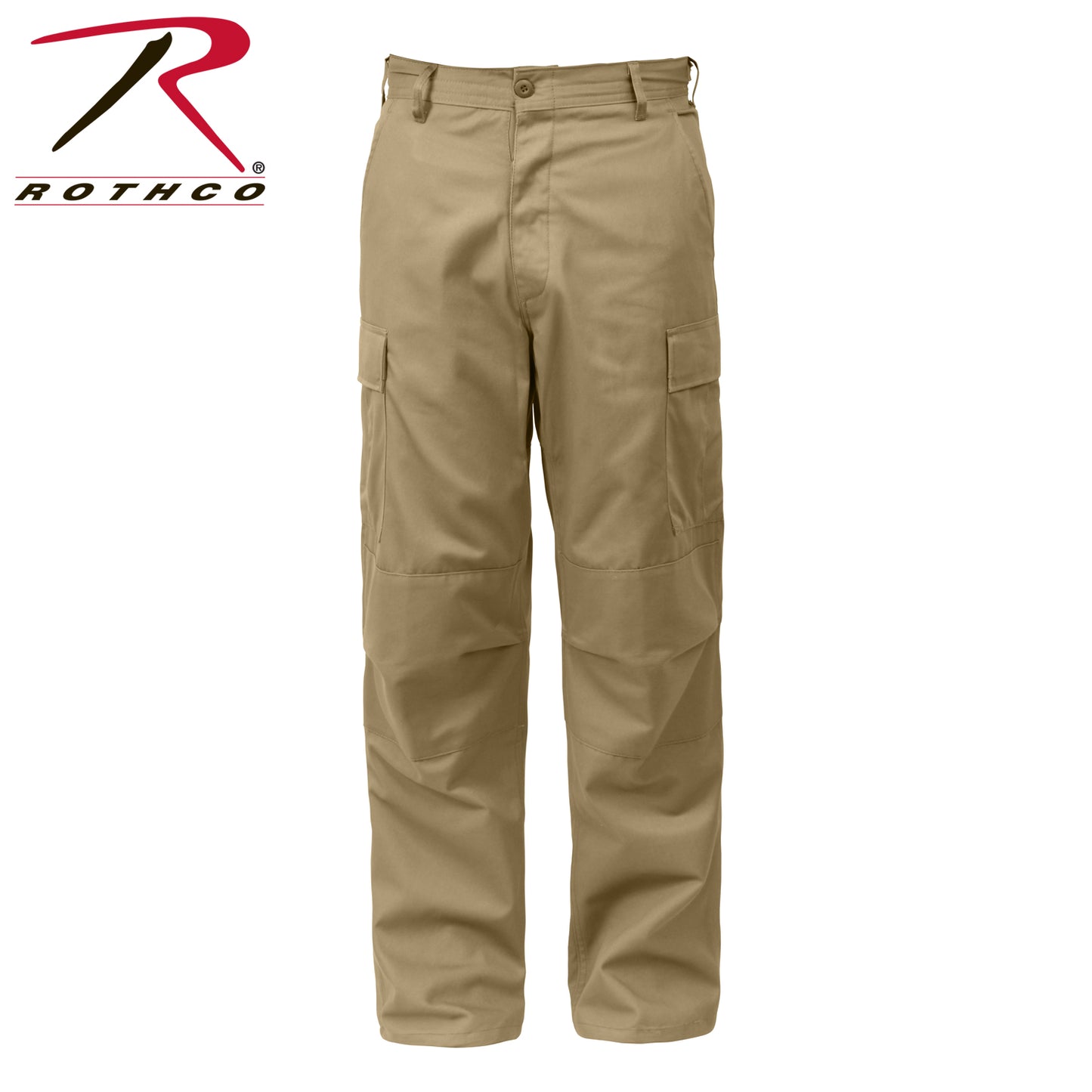 Relaxed Fit Zipper Fly BDU Pants