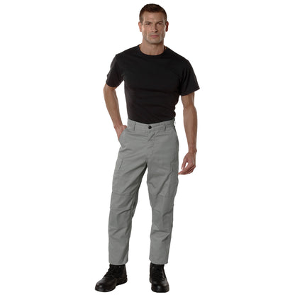 Relaxed Fit Zipper Fly BDU Pants