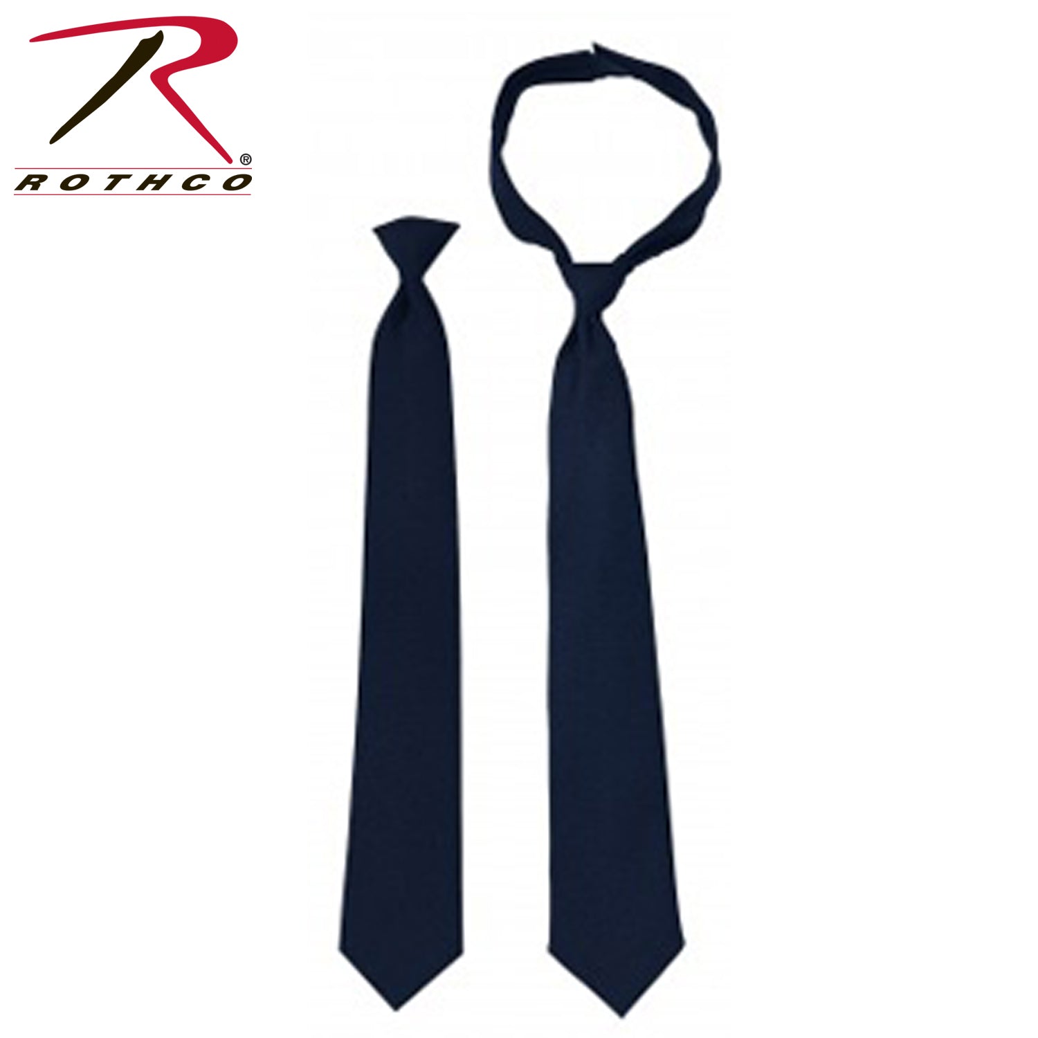 Rothco Police Issue Hook n' Loop Neckties - Tactical Choice Plus