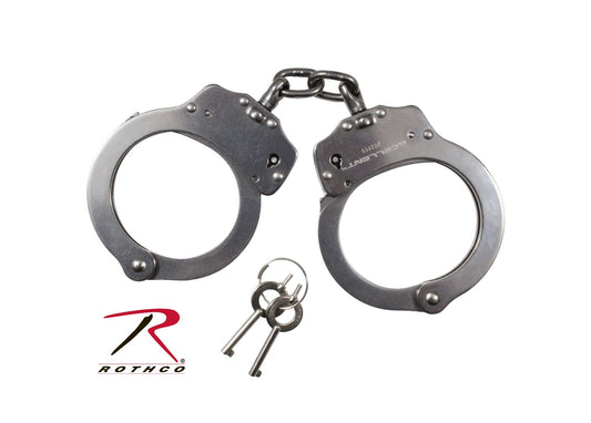 Rothco NIJ Approved Stainless Steel Handcuffs - Tactical Choice Plus