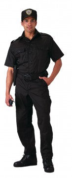 Short Sleeve Tactical Shirt - Black