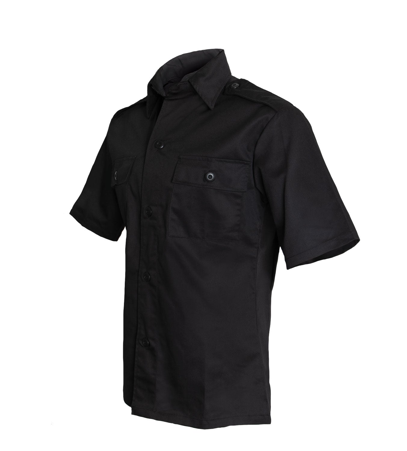 Short Sleeve Tactical Shirt - Black