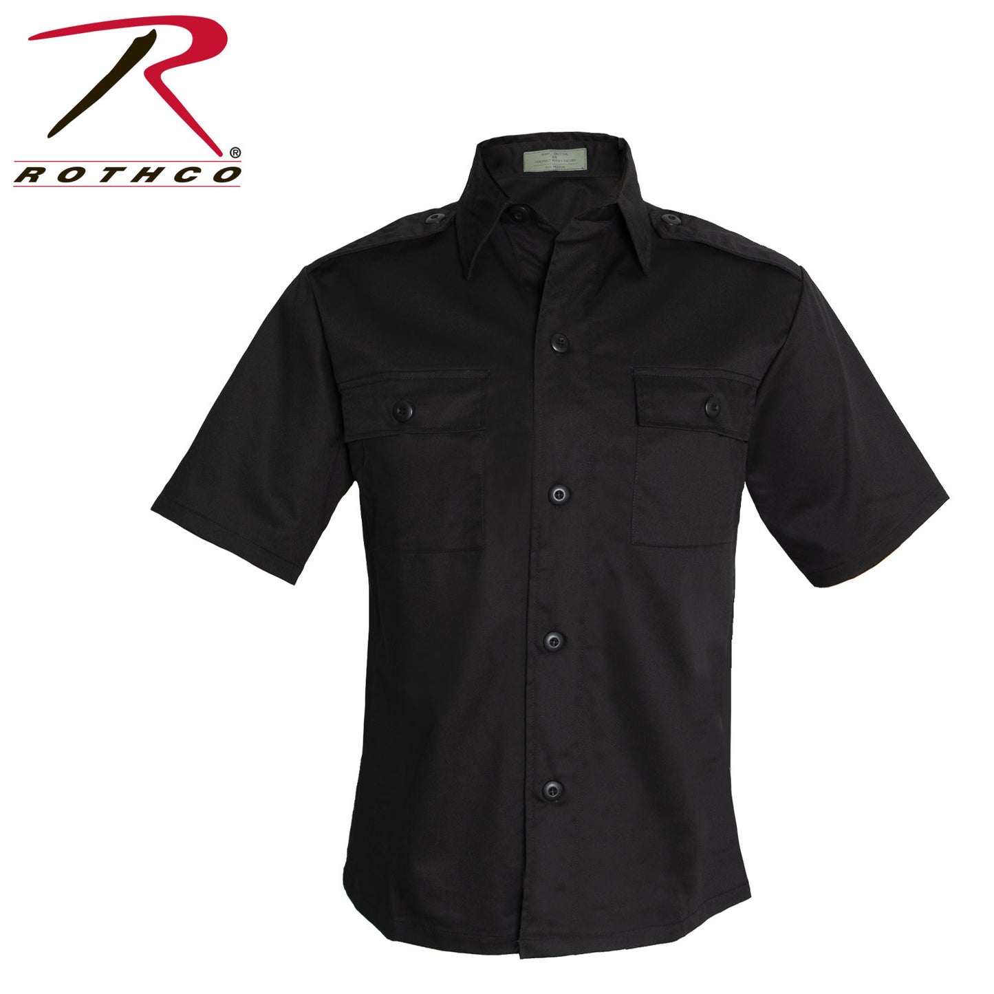 Short Sleeve Tactical Shirt - Black