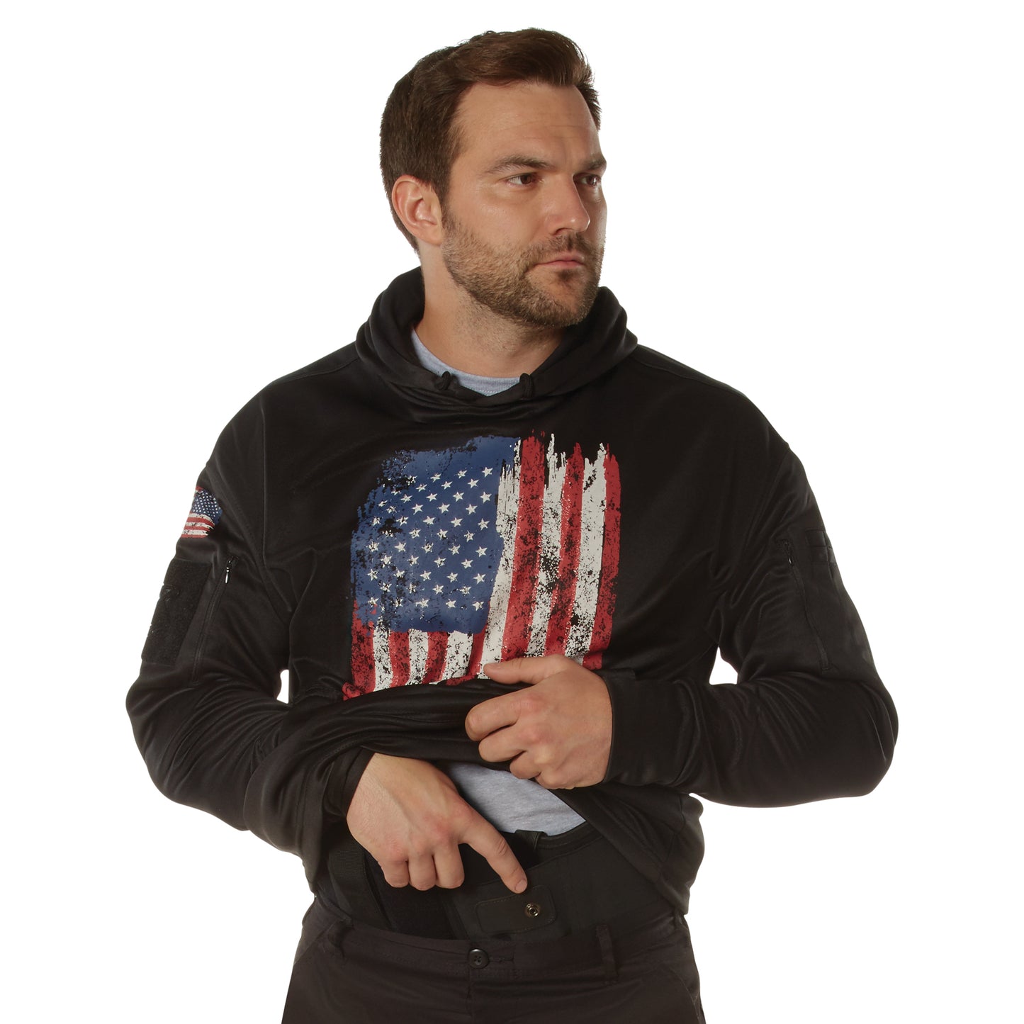U.S. Flag Concealed Carry Hoodie