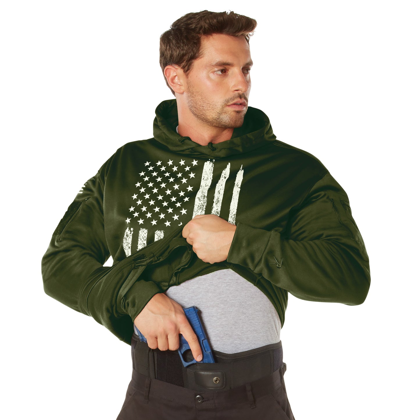 U.S. Flag Concealed Carry Hoodie