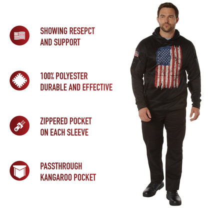 U.S. Flag Concealed Carry Hoodie