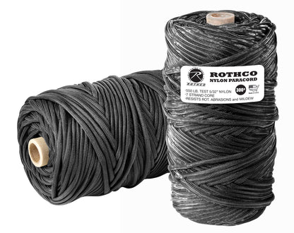 Rothco Nylon Paracord 550lb 300 Ft Tube - Tactical Choice Plus