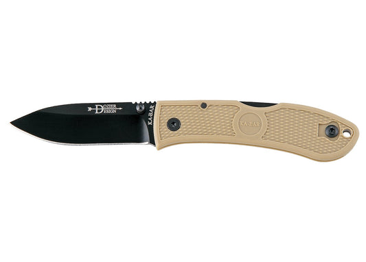 Ka-bar Dozier Folding Hunter Knife - Tactical Choice Plus