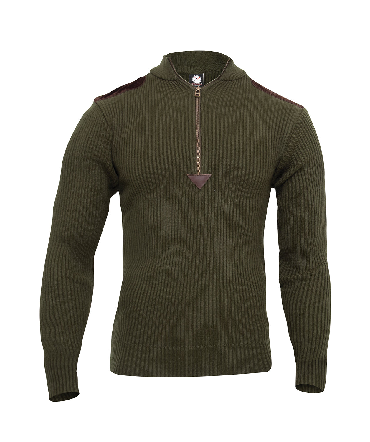 Rothco Quarter Zip Acrylic Commando Sweater - Tactical Choice Plus