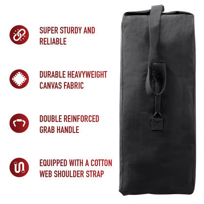 Heavyweight Top Load Canvas Duffle Bag
