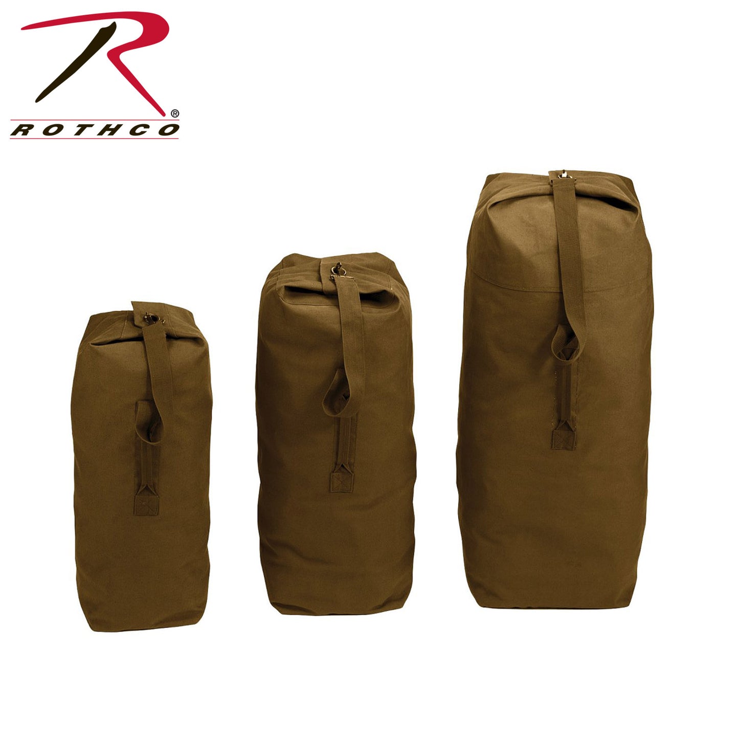 Heavyweight Top Load Canvas Duffle Bag