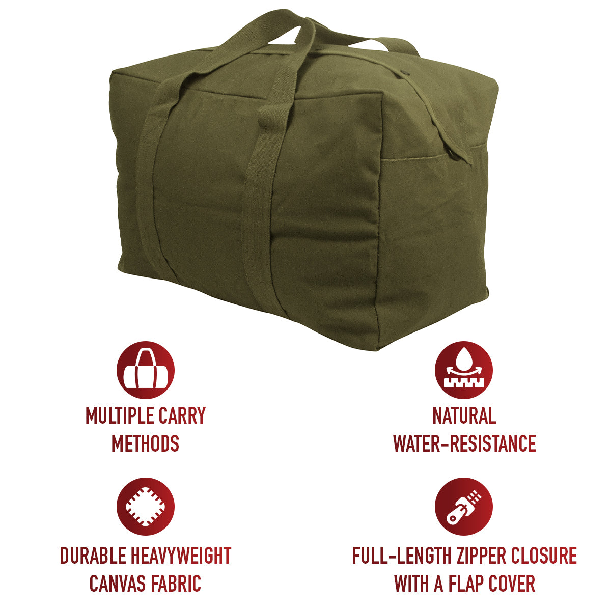 Canvas Parachute Cargo Bag
