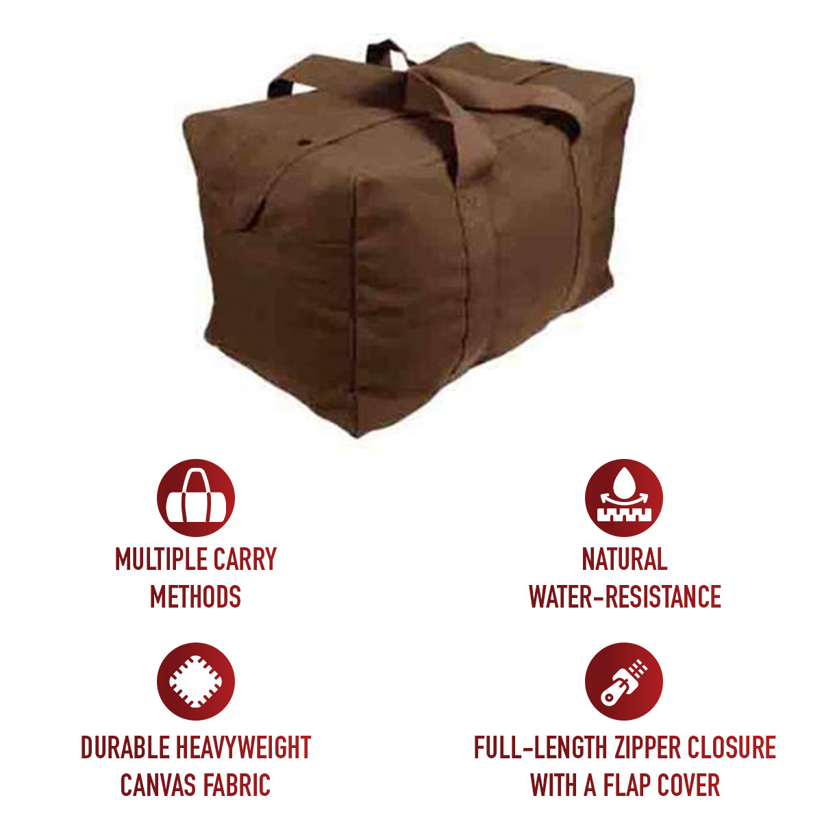 Canvas Parachute Cargo Bag