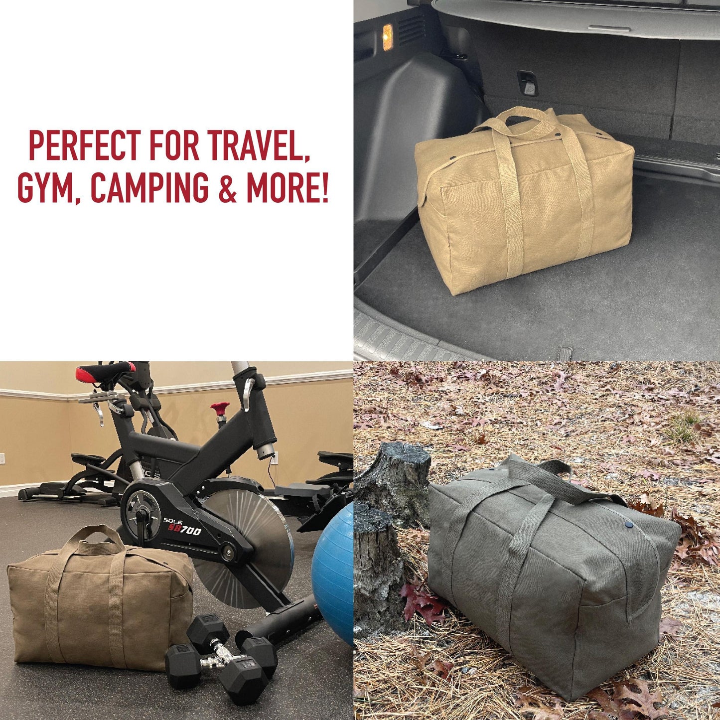 Canvas Parachute Cargo Bag - Tactical Choice Plus