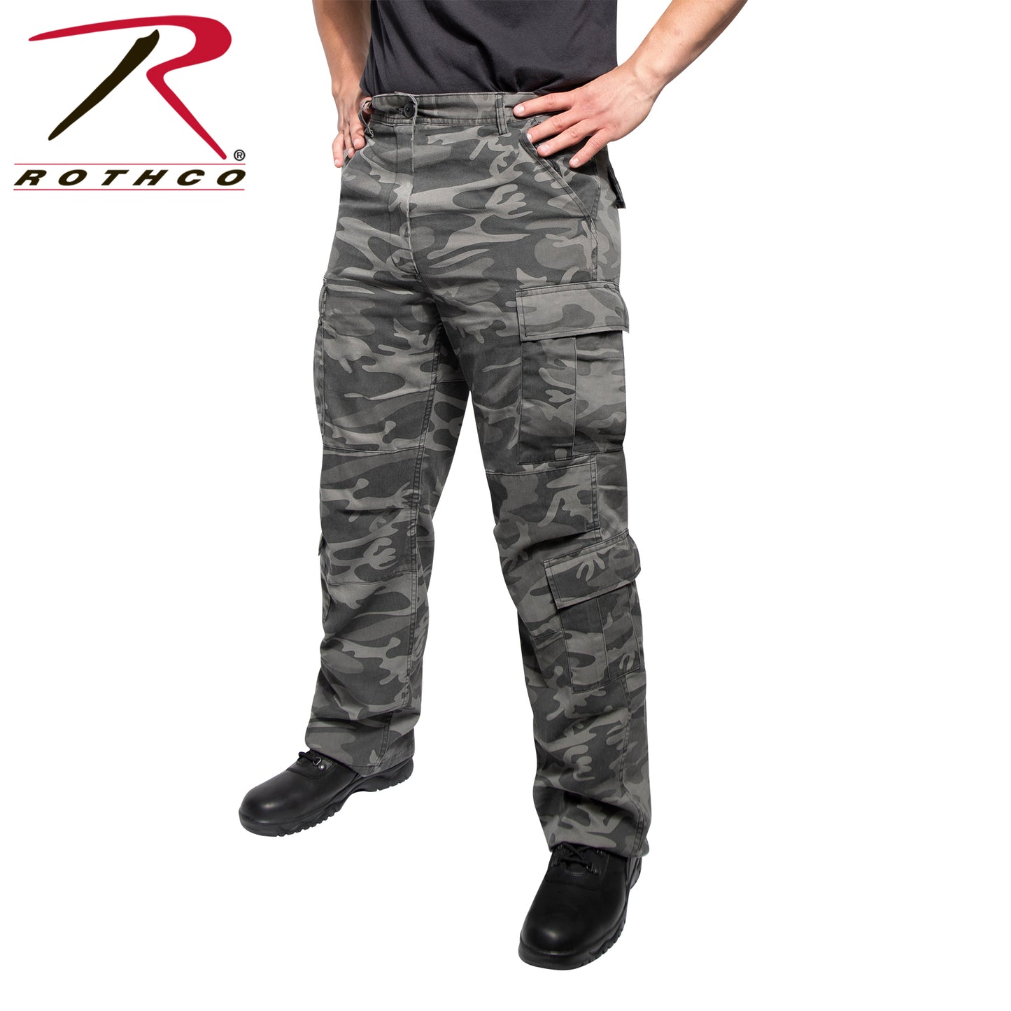 Vintage Paratrooper Cargo Fatigue Pants