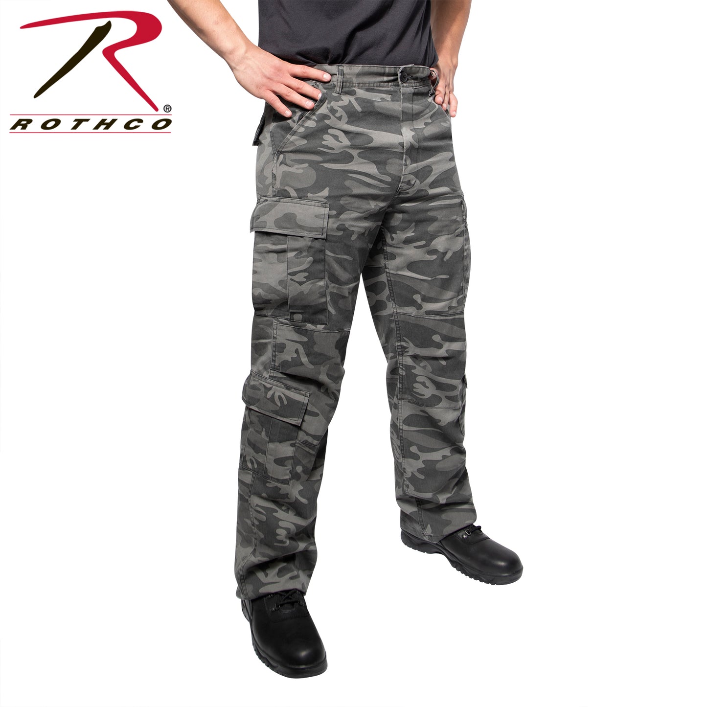 Vintage Paratrooper Cargo Fatigue Pants