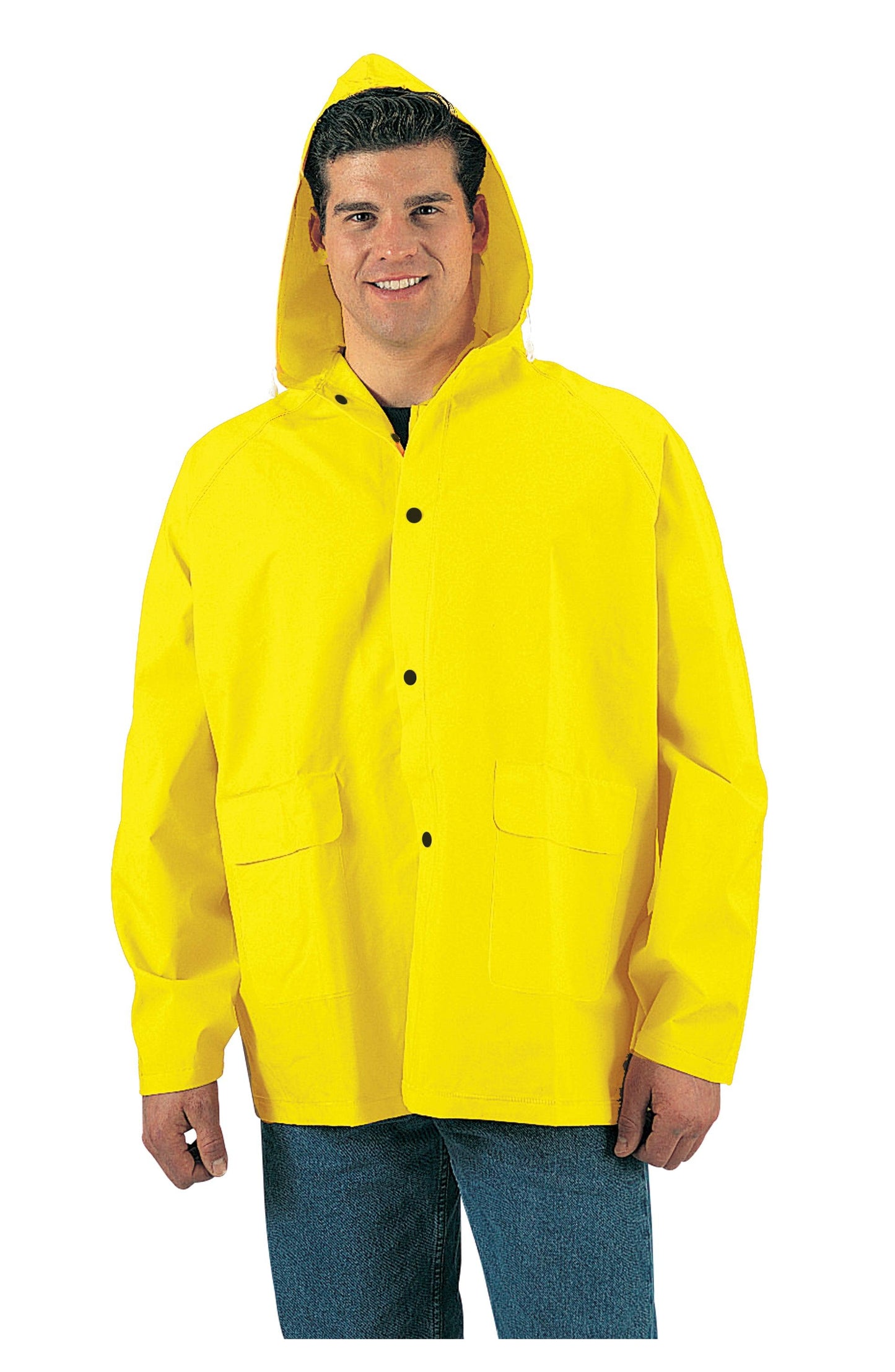 Yellow Rain Jacket - Tactical Choice Plus
