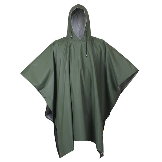Rubberized Rainwear Poncho - Tactical Choice Plus
