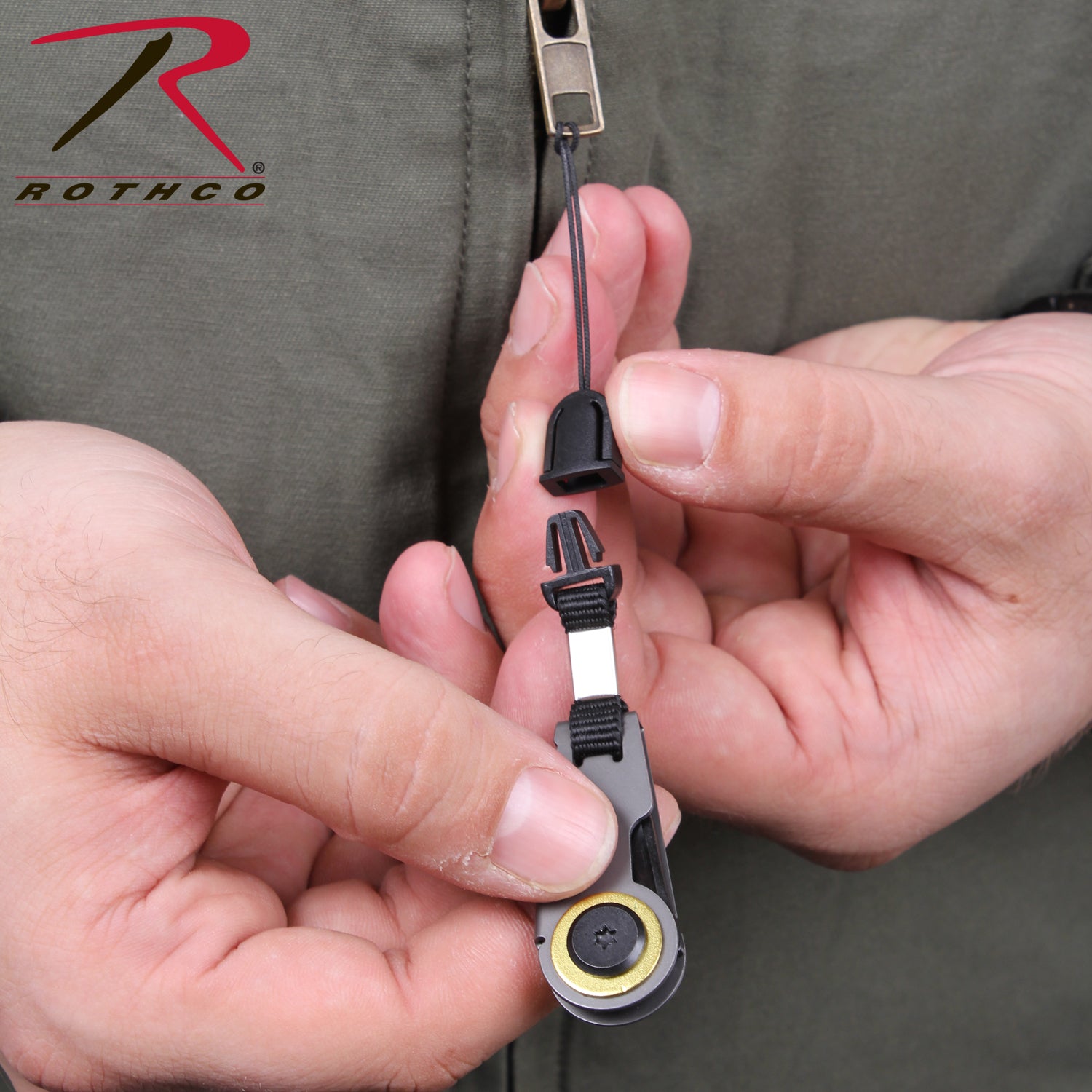 Rothco Zipper Pull Folding Knife - Tactical Choice Plus