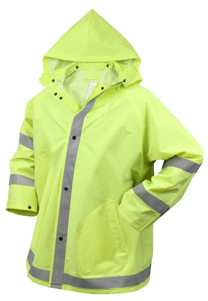 Safety Reflective Rain Jacket