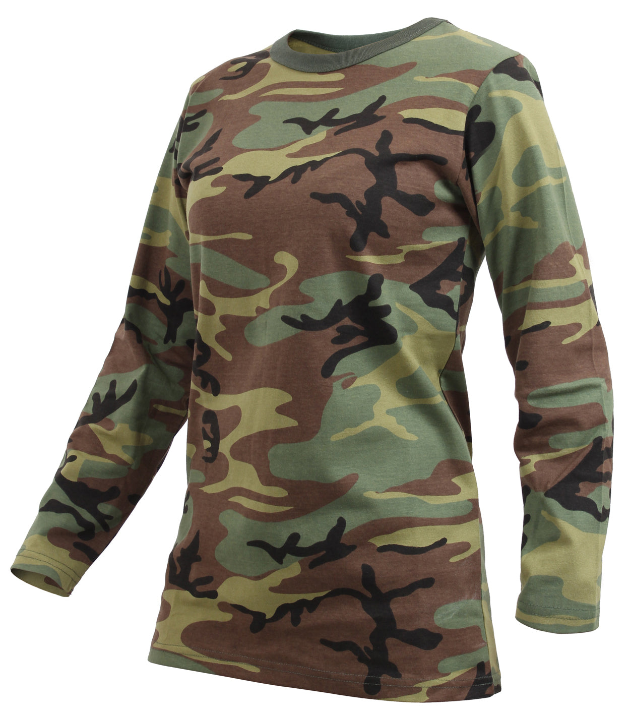 Rothco Womens Long Sleeve Camo T-Shirt - Tactical Choice Plus