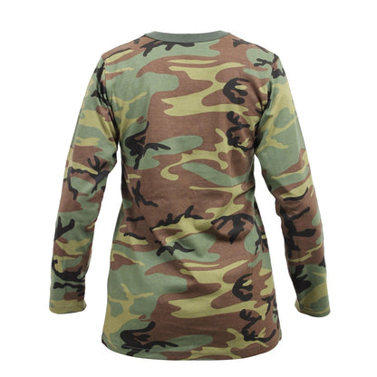 Rothco Womens Long Sleeve Camo T-Shirt - Tactical Choice Plus