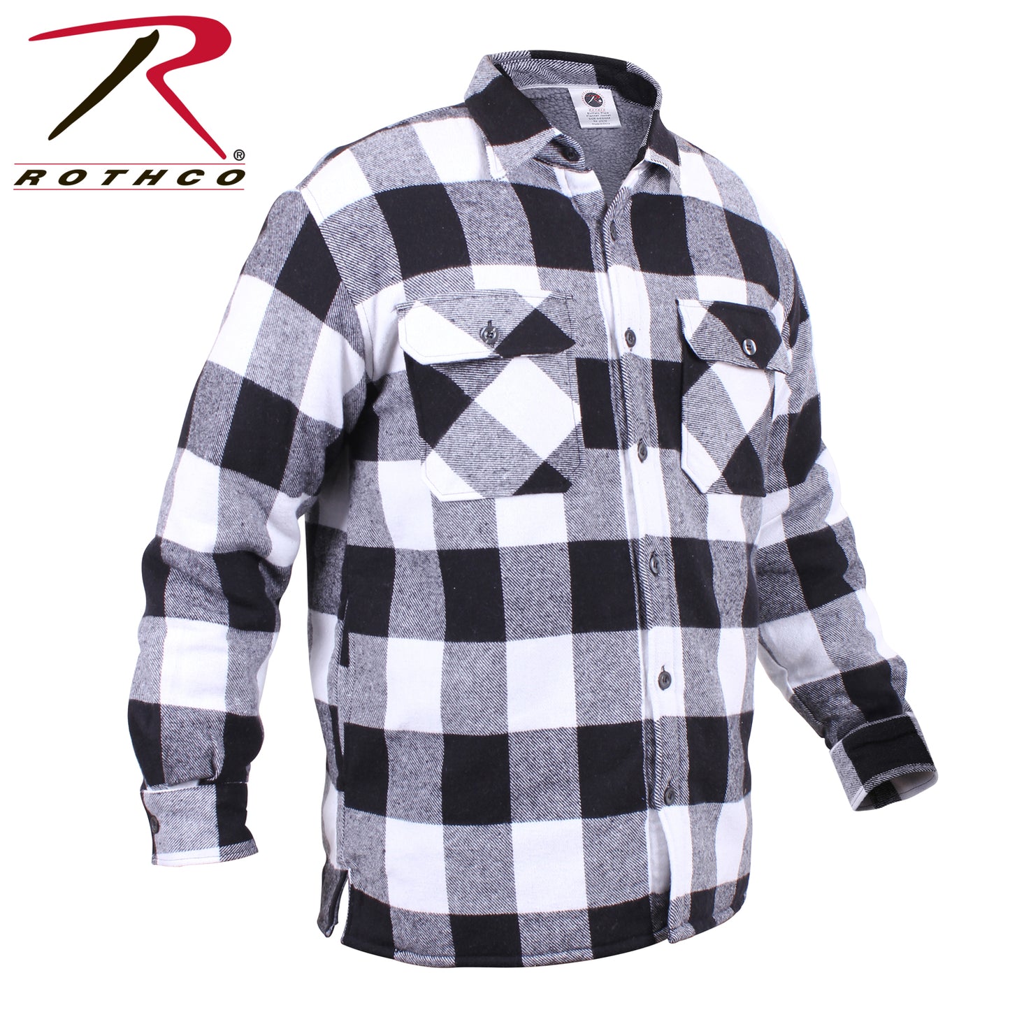 Extra Heavyweight Buffalo Plaid Sherpa Lined Flannel Shirts