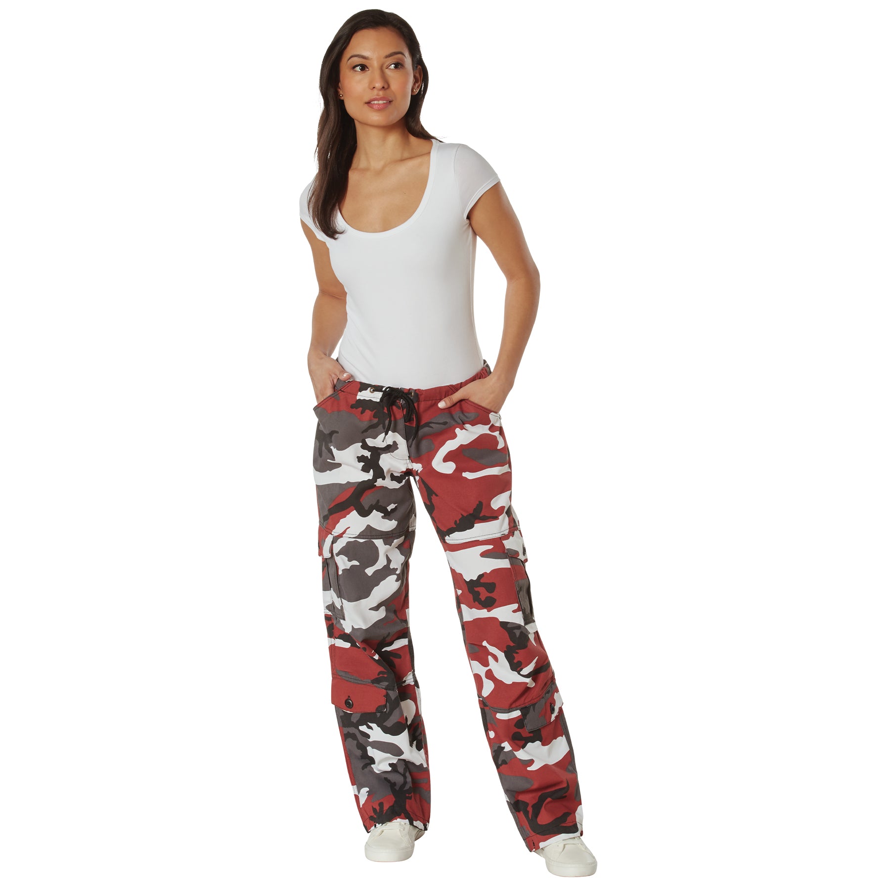 Rothco Womens Paratrooper Colored Camo Fatigues - Tactical Choice Plus