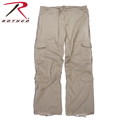 Women's Camo Vintage Paratrooper Fatigue Pants