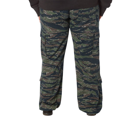 Women's Camo Vintage Paratrooper Fatigue Pants