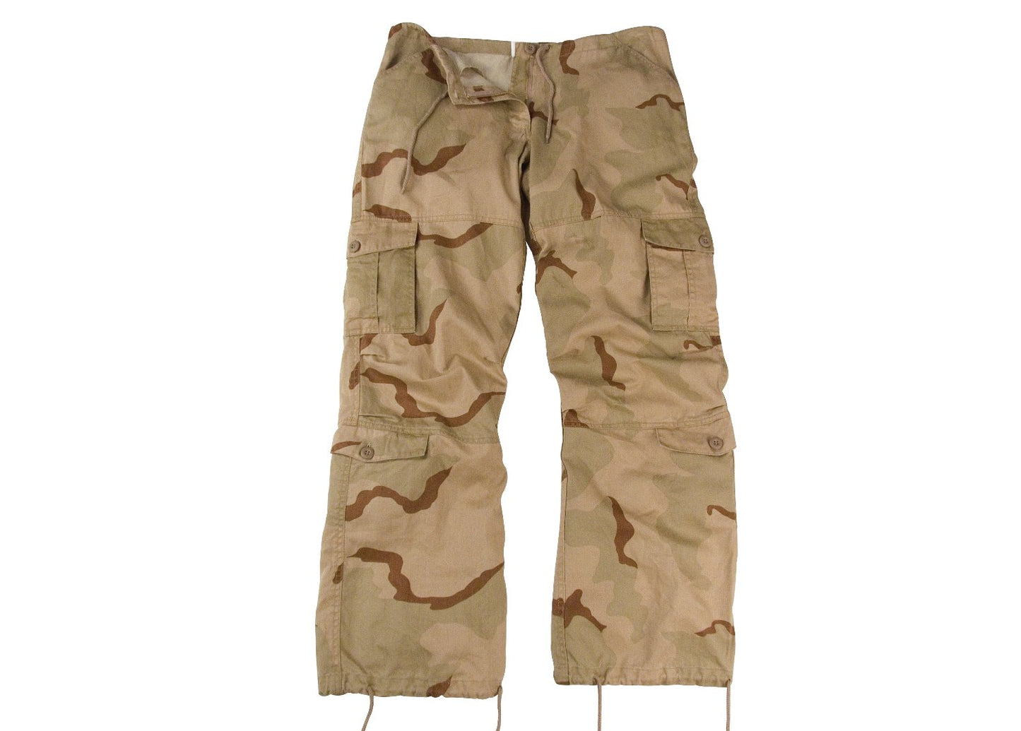 Women's Camo Vintage Paratrooper Fatigue Pants
