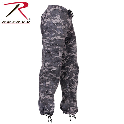 Women's Camo Vintage Paratrooper Fatigue Pants