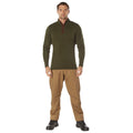 Rothco 3-Button Sweater With Suede Accents - Tactical Choice Plus