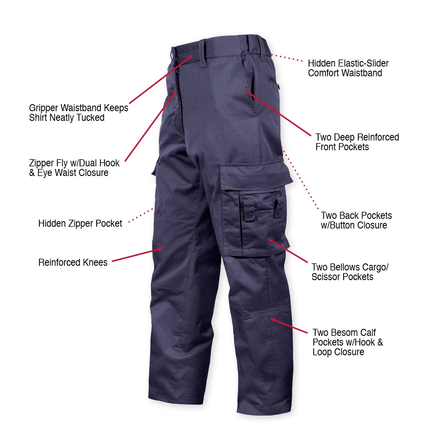 Deluxe EMT Paramedic Pants