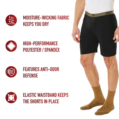 Rothco Moisture Wicking Performance Boxer Shorts