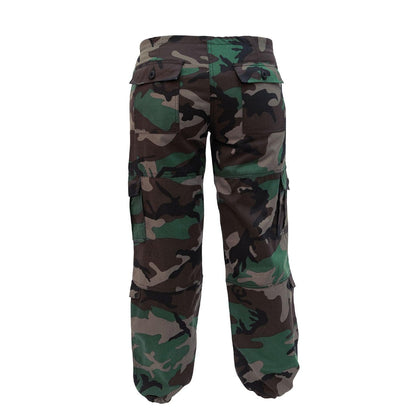 Rothco Womens Unwashed Camo Paratrooper Fatigue Pants - Tactical Choice Plus