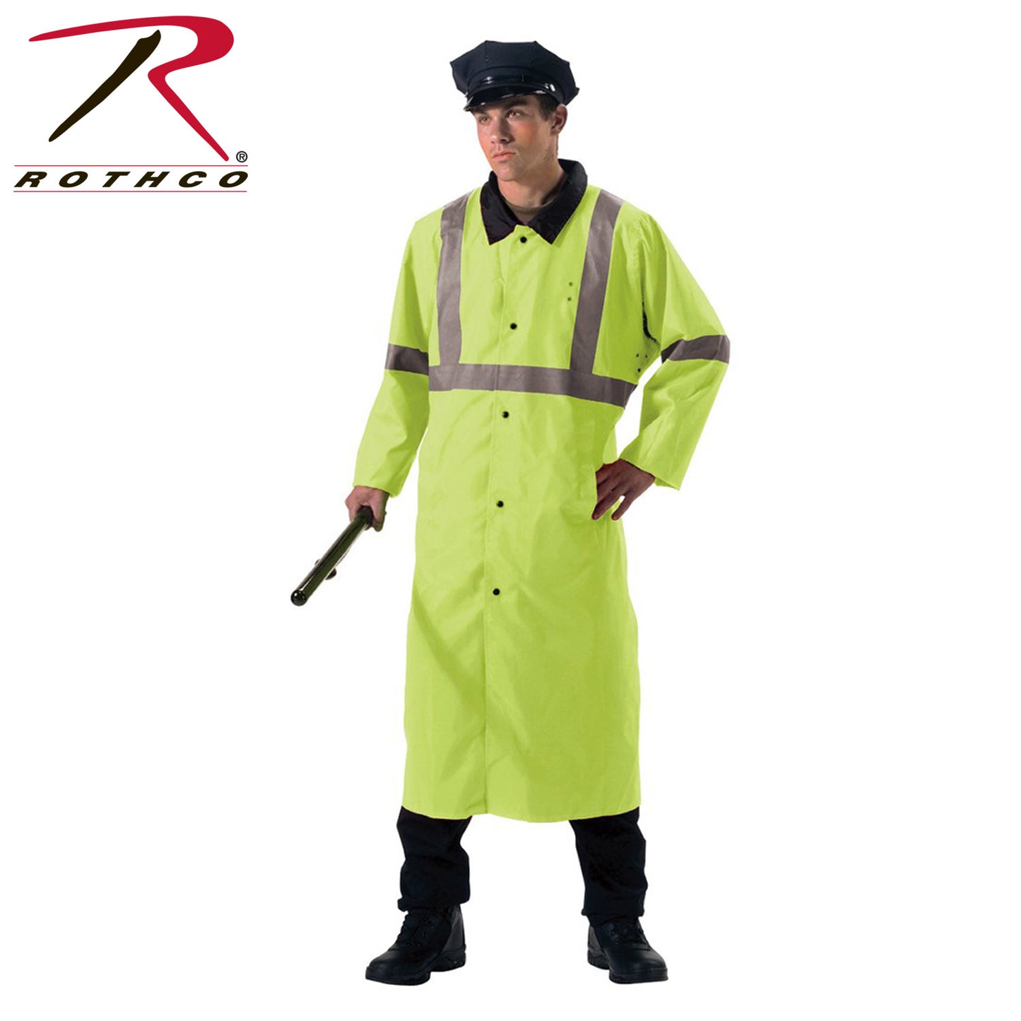 Reversible Reflective Rain Parka